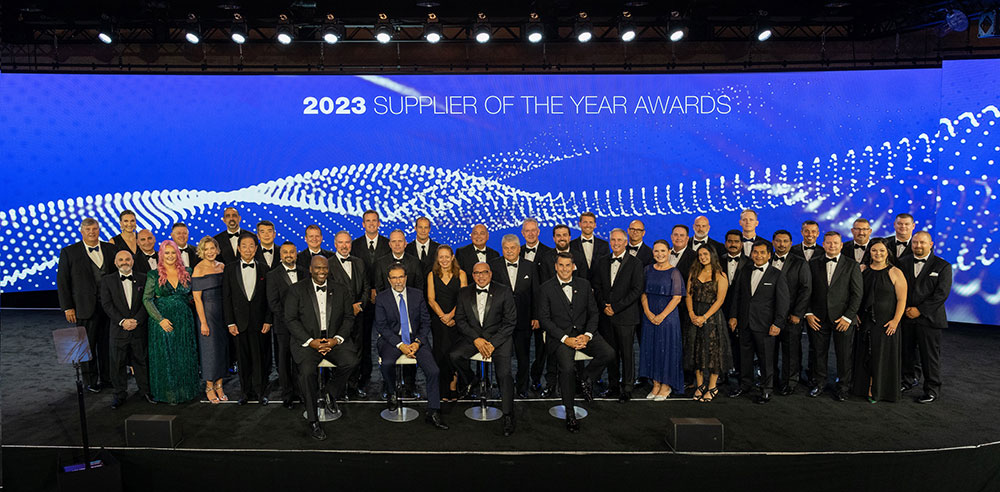 Supplier of the year award 2023