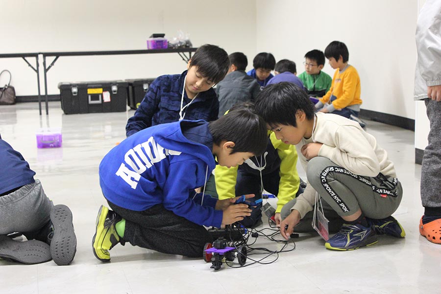 2019年ワークショップ(ロボットガレージ)の様子